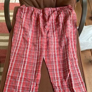 Woven Cotton “seersucker” pants